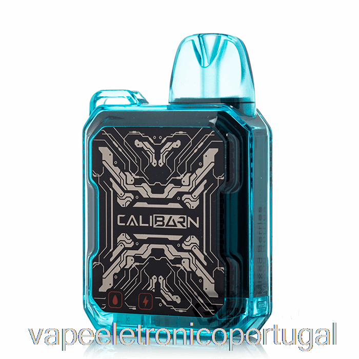 Vape Eletrônico Uwell Caliburn Bar B6000 Frutas Misturadas Descartáveis